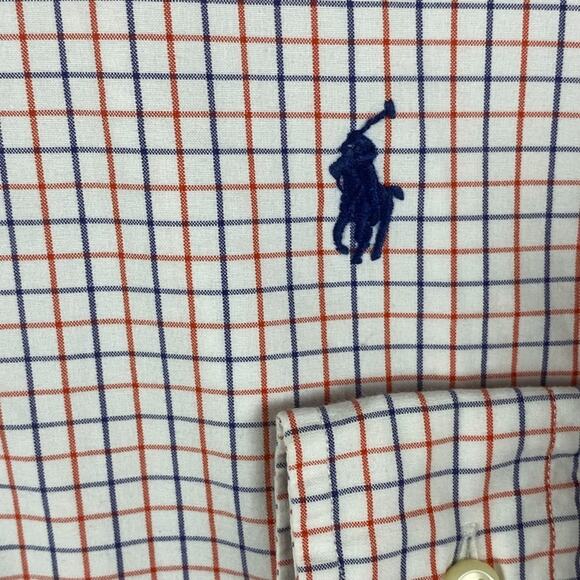 Polo Ralph Lauren Men's Plaid Long Sleeve Button-Down Shirt Size M Preppy - Picture 1 of 8